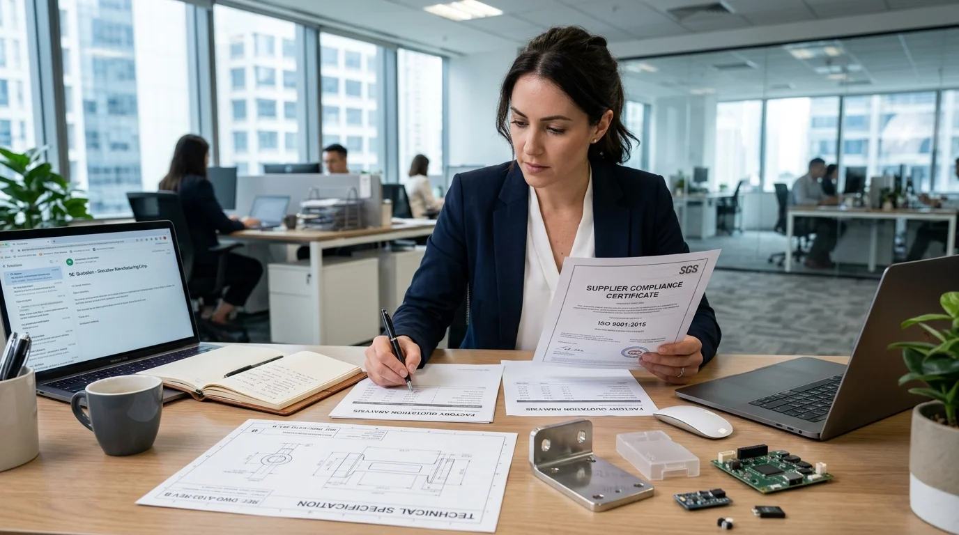 Supplier evaluation and manufacturing capability review